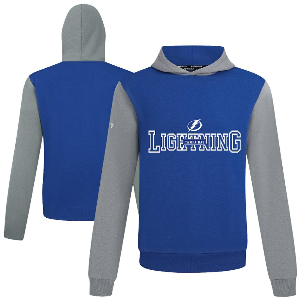 NHL Blue/Gray Tampa Bay Lightning Levelwear Ultimate Journey Pullover Hoodie