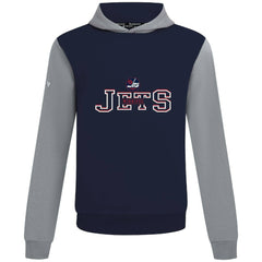 NHL Navy/Gray Winnipeg Jets Levelwear Ultimate Journey Pullover Hoodie