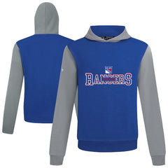 NHL Blue/Gray New York Rangers Levelwear Ultimate Journey Pullover Hoodie