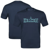 NHL Deep Sea Blue Seattle Kraken Levelwear Anthem Journey Performance T-Shirt