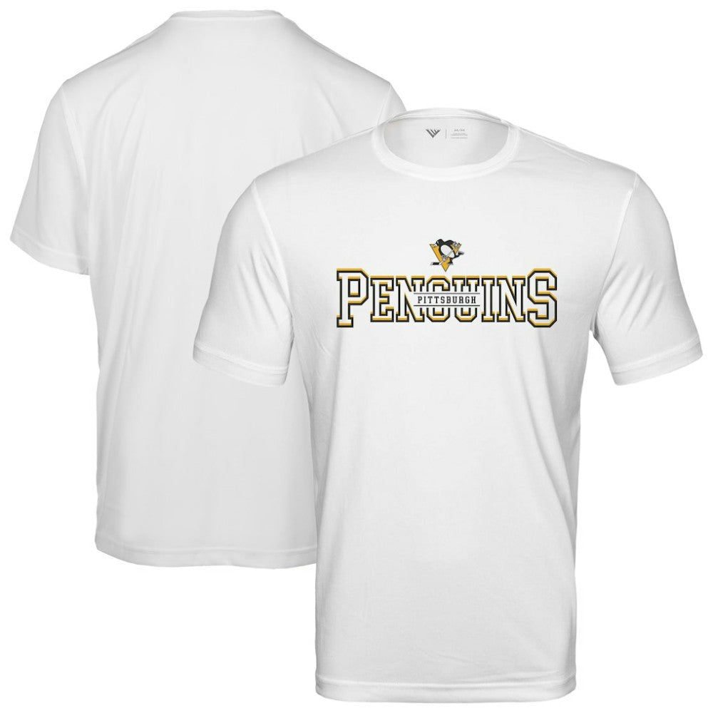 NHL White Pittsburgh Penguins Levelwear Anthem Journey Performance T-Shirt