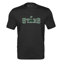 NHL Black Dallas Stars Levelwear Anthem Journey Performance T-Shirt