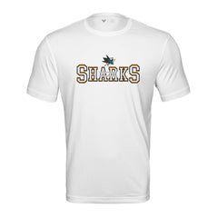 NHL White San Jose Sharks Levelwear Anthem Journey Performance T-Shirt