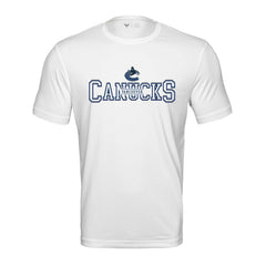 NHL White Vancouver Canucks Levelwear Anthem Journey Performance T-Shirt