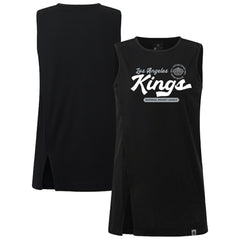 NHL Black Los Angeles Kings Levelwear Women's Influx Monument Tank Top