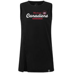 NHL Black Montreal Canadiens Levelwear Women's Influx Monument Tank Top