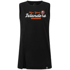NHL Black New York Islanders Levelwear Women's Influx Monument Tank Top