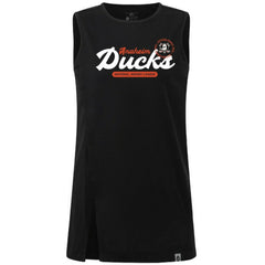 NHL Black Anaheim Ducks Levelwear Women's Influx Monument Tank Top