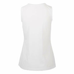 NHL White Los Angeles Kings Levelwear Women's Macy Banner Arch Tank Top
