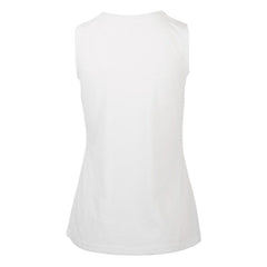 NHL White Vancouver Canucks Levelwear Women's Macy Banner Arch Tank Top