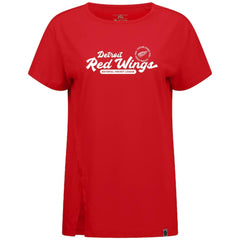 NHL Red Detroit Red Wings Levelwear Women's Influx Monument T-Shirt
