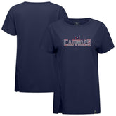 NHL Navy Washington Capitals Levelwear Women's Influx Journey T-Shirt