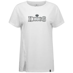 NHL White Los Angeles Kings Levelwear Women's Influx Journey T-Shirt