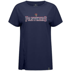NHL Navy Florida Panthers Levelwear Women's Influx Journey T-Shirt