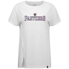 NHL White Florida Panthers Levelwear Women's Influx Journey T-Shirt