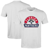 NHL White Florida Panthers Levelwear Richmond Banner Arch T-Shirt