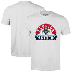 NHL White Florida Panthers Levelwear Richmond Banner Arch T-Shirt