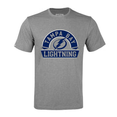 NHL Gray Tampa Bay Lightning Levelwear Richmond Banner Arch T-Shirt