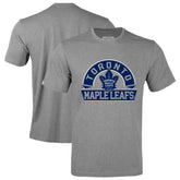 NHL Gray Toronto Maple Leafs Levelwear Richmond Banner Arch T-Shirt