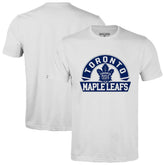 NHL White Toronto Maple Leafs Levelwear Richmond Banner Arch T-Shirt