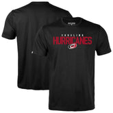 NHL Black Carolina Hurricanes Levelwear Richmond Carve T-Shirt