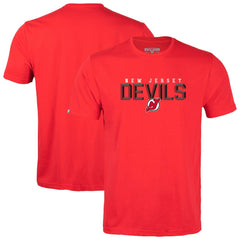 NHL Red New Jersey Devils Levelwear Richmond Carve T-Shirt