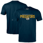 NHL Navy Nashville Predators Levelwear Richmond Carve T-Shirt