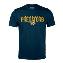 NHL Navy Nashville Predators Levelwear Richmond Carve T-Shirt
