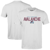 NHL White Colorado Avalanche Levelwear Richmond Carve T-Shirt