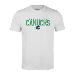 NHL White Vancouver Canucks Levelwear Richmond Carve T-Shirt