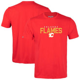 NHL Red Calgary Flames Levelwear Richmond Carve T-Shirt