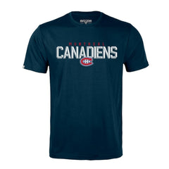 NHL Navy Montreal Canadiens Levelwear Richmond Carve T-Shirt