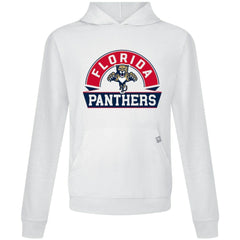 NHL White Florida Panthers Levelwear Relay Banner Arch Pullover Hoodie
