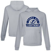 NHL Gray Tampa Bay Lightning Levelwear Relay Banner Arch Pullover Hoodie