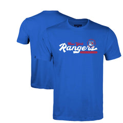 NHL Royal New York Rangers Levelwear Youth Little Richmond Monument T-Shirt