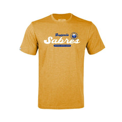 NHL Gold Buffalo Sabres Levelwear Youth Little Richmond Monument T-Shirt
