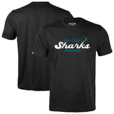 NHL Black San Jose Sharks Levelwear Youth Little Richmond Monument T-Shirt
