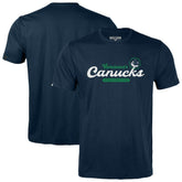 NHL Navy Vancouver Canucks Levelwear Youth Little Richmond Monument T-Shirt