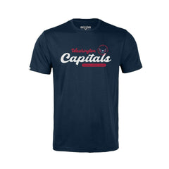 NHL Navy Washington Capitals Levelwear Youth Little Richmond Monument T-Shirt