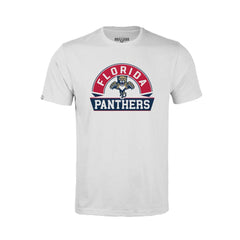 NHL White Florida Panthers Levelwear Youth Little Richmond Banner Arch T-Shirt