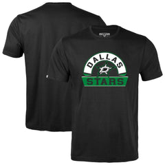 NHL Black Dallas Stars Levelwear Youth Little Richmond Banner Arch T-Shirt