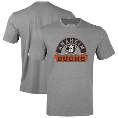 NHL Gray Anaheim Ducks Levelwear Youth Little Richmond Banner Arch T-Shirt