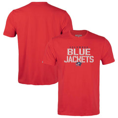 NHL Red Columbus Blue Jackets Levelwear Youth Little Richmond Carve T-Shirt