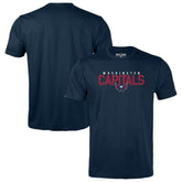 NHL Navy Washington Capitals Levelwear Youth Little Richmond Carve T-Shirt