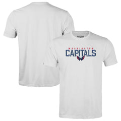 NHL White Washington Capitals Levelwear Youth Little Richmond Carve T-Shirt