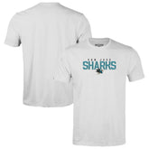 NHL White San Jose Sharks Levelwear Youth Little Richmond Carve T-Shirt