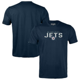 NHL Navy Winnipeg Jets Levelwear Youth Little Richmond Carve T-Shirt