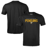 NHL Black Pittsburgh Penguins Levelwear Youth Little Richmond Carve T-Shirt