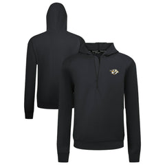 NHL Black Nashville Predators Levelwear Technic Quarter-Zip Pullover Hoodie