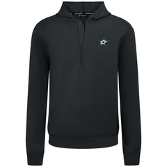 NHL Black Dallas Stars Levelwear Technic Quarter-Zip Pullover Hoodie